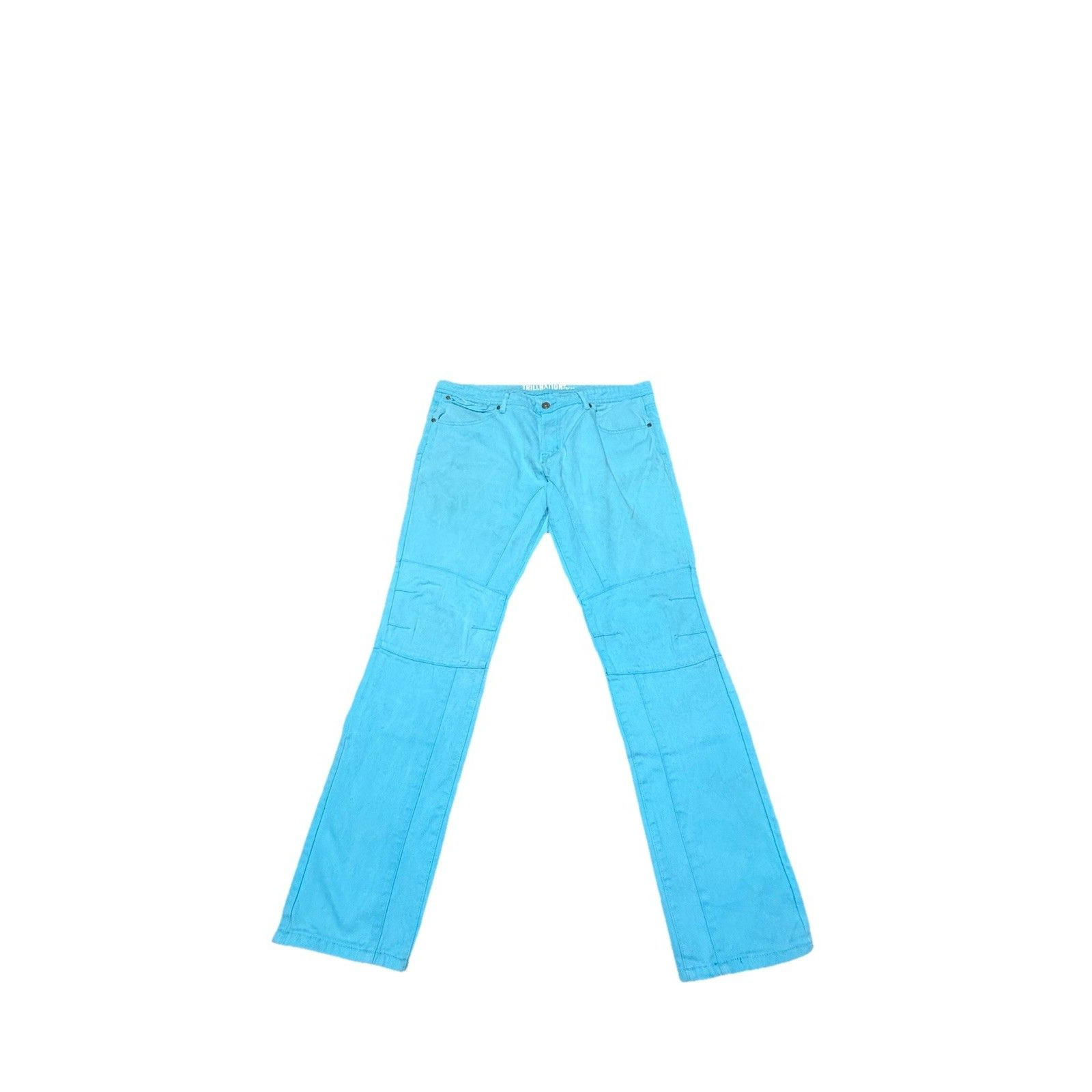 Trillnation Mens 40x32 Blue Pants With Stains On The Pant Legs See Pic